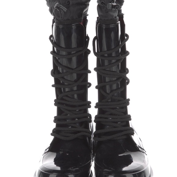 Christian Dior DiorCamp Mid-Calf Rain Boots RARE FIND - pristine condition!! - Picture 4 of 6